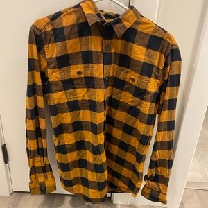 Lightly loved plaid shirt